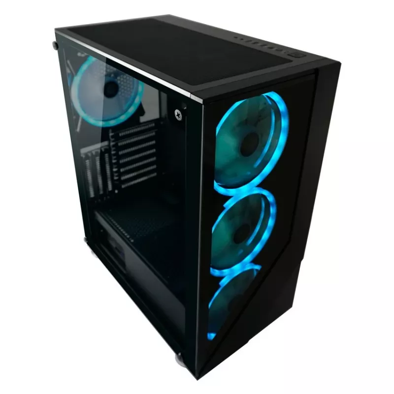 LC-Power Gaming 803B Midi Tower musta