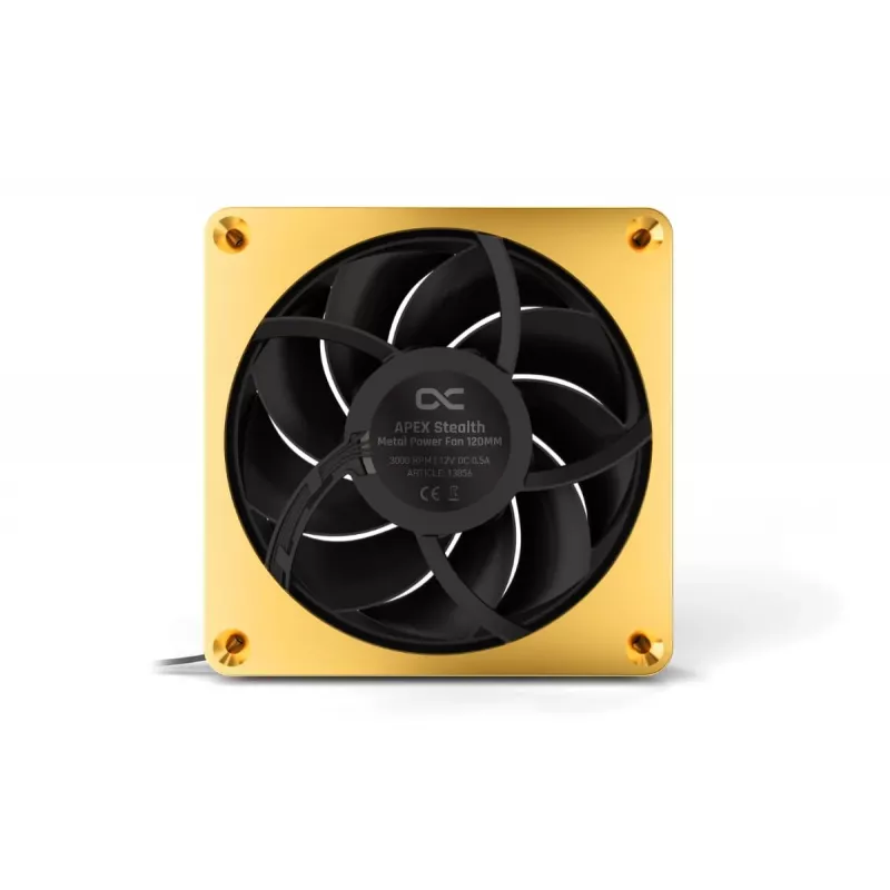 Alphacool LUAC-054 120mm kotelotuuletin - kulta