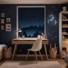 Koristeellinen neonvalo MANTA SNL90MT Style Neon Lights — astronautti raketissa