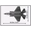 Rakennussarja Cobi F-35A Lightning II — 605 osaa, mittakaavamalli