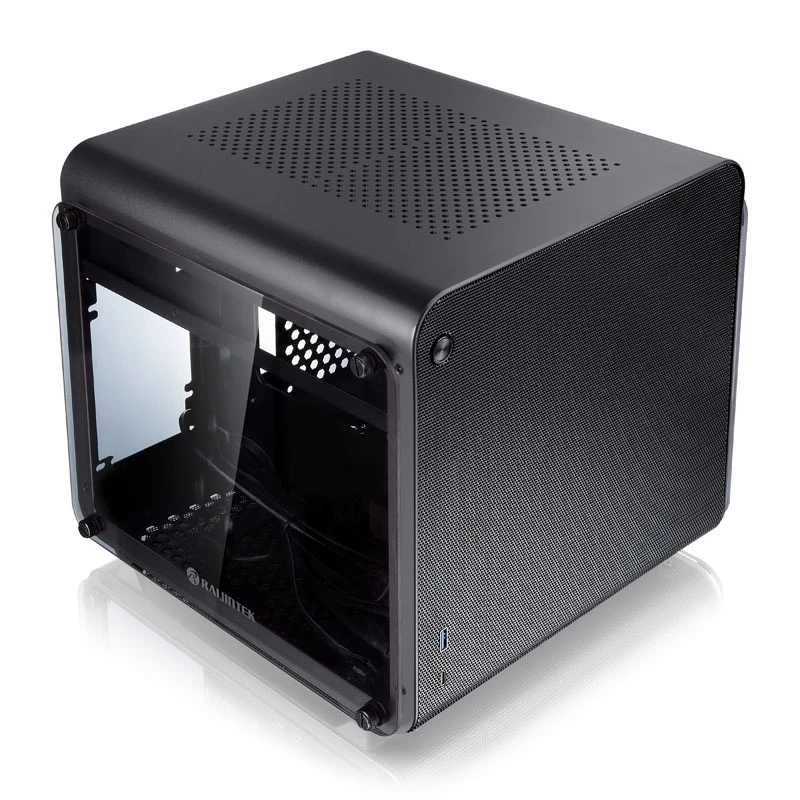 Tietokonekotelo Raijintek METIS EVO TG Mini-ITX kotelo, musta