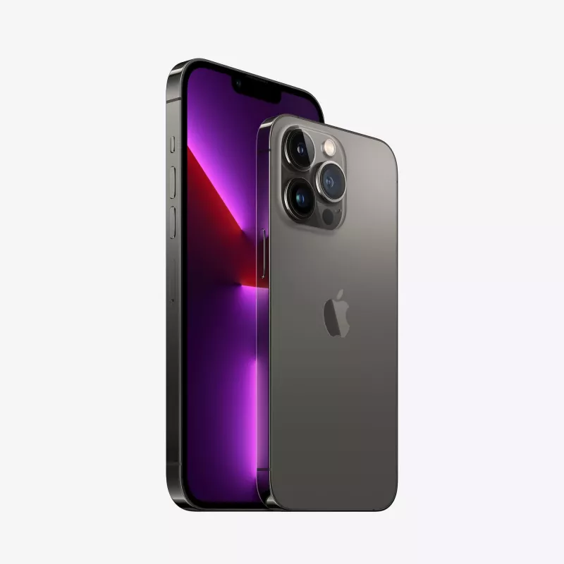 KUNNOSTETTU puhelin iPhone 13 PRO/128GB Graphite A Grade punainen