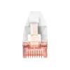 Digitus DK-1624-100S-5 CAT 6 U/FTP Slim -kytkentäkaapeli, 10 m, harmaa, 5 kpl:n pakkaus