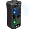 Kaiutin SVEN PS-600, musta (50W, TWS, Bluetooth, FM, USB, microSD, LED-näyttö, 4000mAh)