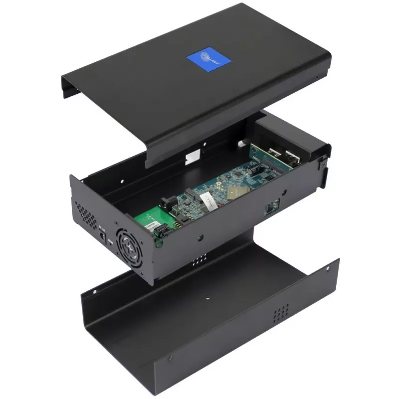 NVR-kotelo ALLNET ALL2289-4GB Networkoptix-palvelimella RK3399 4 GB 3,5 tuuman kiintolevylle/SSD:lle