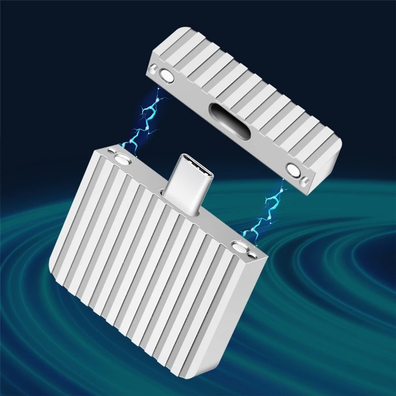 Erittäin pieni USB3.2 Gen2x1 SSD-kotelo USB-C NVM
