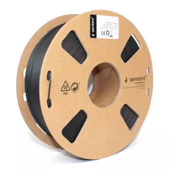 3D-tulostusmateriaali Gembird 3DP-PLA1.75-02-CARBON