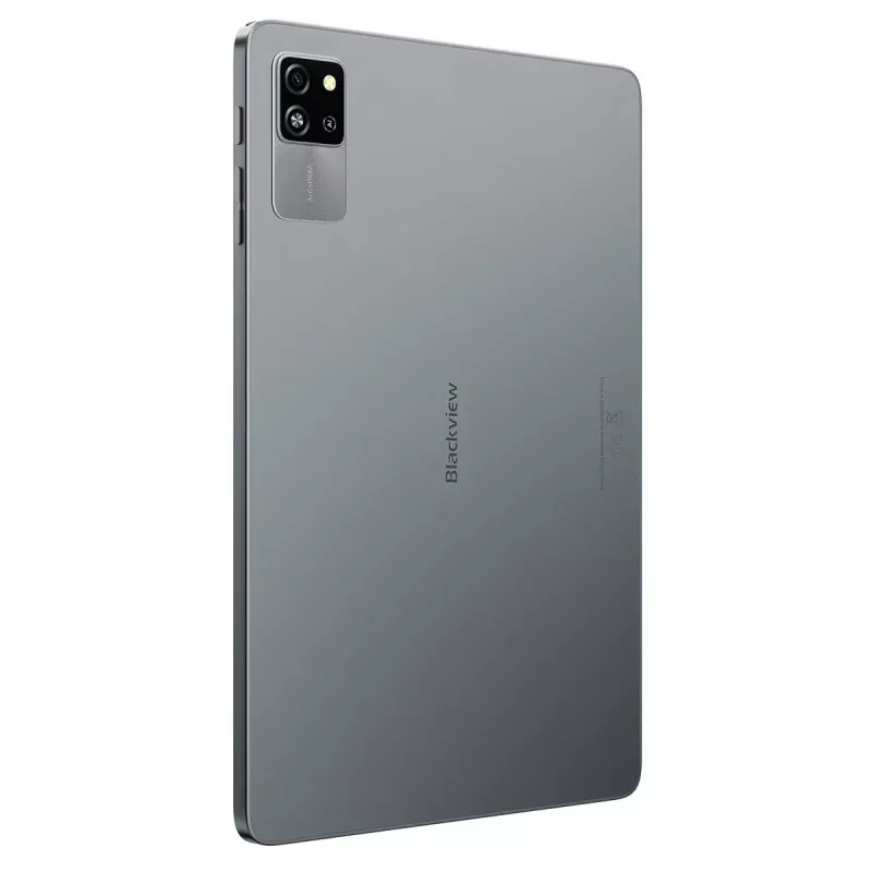 Blackview Tab 60 WiFi tabletti, 10,1 tuumaa (25,6 cm) HD+ IPS, Allwinner A523, 4GB RAM, 128GB, Wi-Fi 6, Bluetooth 5.2, 5100 mAh, Android 15, harmaa (Volcano Grey)