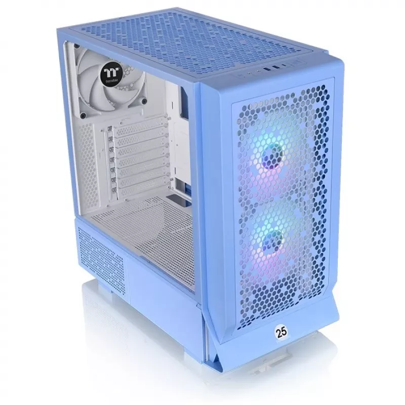 Thermaltake Ceres 330 TG - Midi Tower - PC - sininen - ATX - EATX - micro ATX - Mini-ITX - SPCC - Tempered Glass - 18,5 cm (CA-1Y2-00MFWN-00)