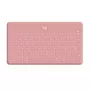 Logitech Keys-To-Go - näppäimistö - Bluetooth - QWERTY - espanjalainen - Blush Pink - Apple iPad/iPhone/TV