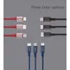 USB-kaapeli Orsen S9M A–Micro USB 2.1A 1 m musta