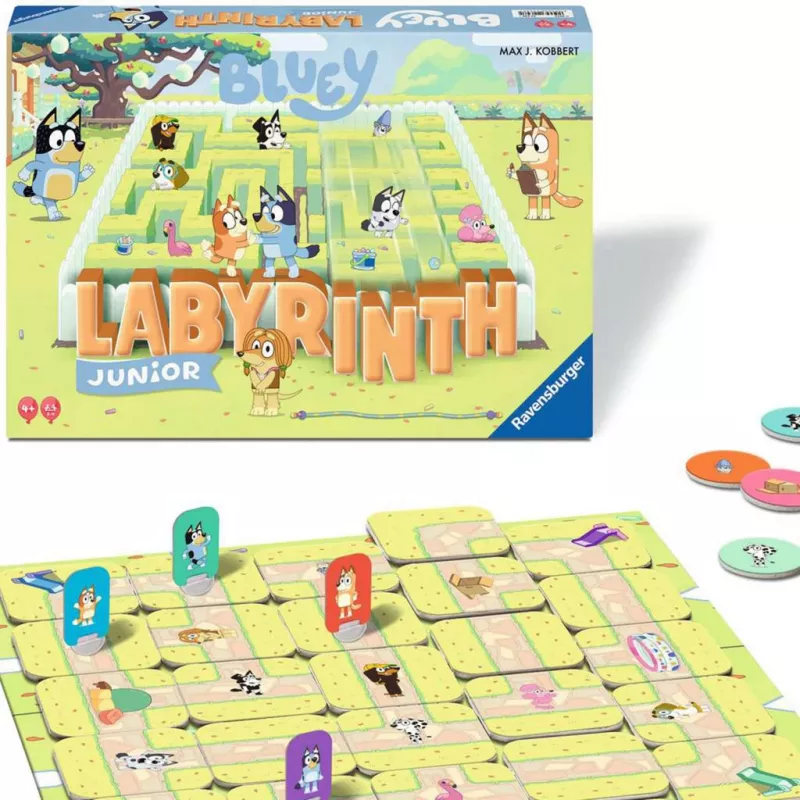 Bluey Junior Labyrinth, seura­pelii