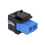 DeLOCK Keystone-moduuli LC Duplex female - LC Duplex female