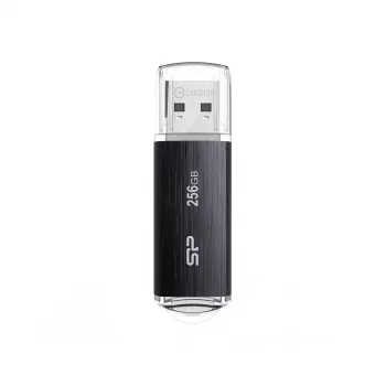 SILICON POWER Blaze B02 USB-muistitikku 256 GB USB Type-A 3.2 Gen 1 (SP256GBUF3B02V1K) musta
