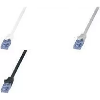 Verkkokaapeli LogiLink CP3082U RJ-45 Cat6a 7,5 m harmaa