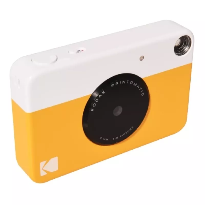 Kodak PRINTOMATIC pikakamera, 2x3'', keltainen
