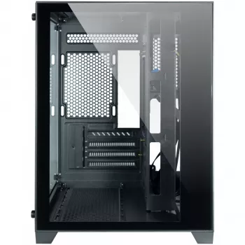 PC-kotelo Inter-Tech C-501 Aspect Midi Tower musta