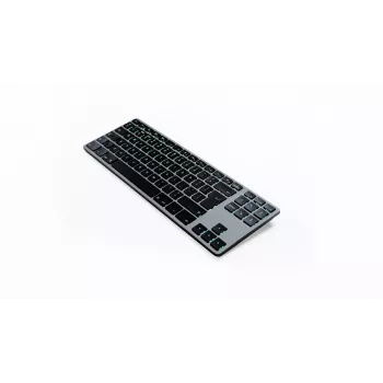 Näppäimistö Alumiini Mac Tenkeyless RGB Space Gray