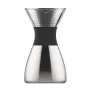 Asobu PourOver Cold Brew -kahvinkeitin musta, hopea