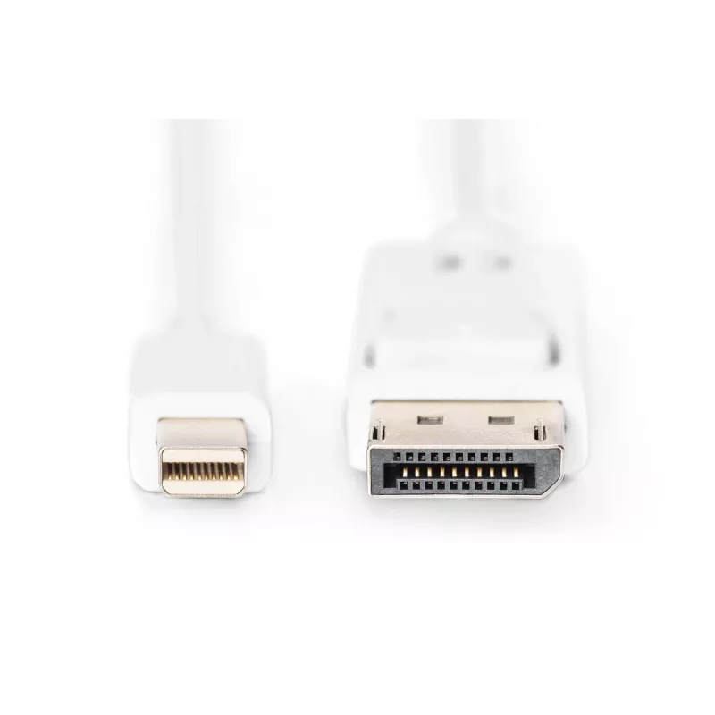 DisplayPort-liitäntäkaapeli Digitus AK-340102-010-W