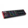 Akai LPD8 MKII MIDI-kosketinsoitin 8 kosketinta USB musta, punainen