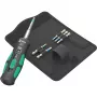 Wera 7515/7 Kraftform Safe-Torque Speed Bicycle 1 05075850001 momenttiruuvimeisselisarja, 7 osaa, 2-6 Nm, 1/4" kuusiokanta, musta/vihreä