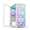 PC-kotelo Montech X3 GLASS Midi-Tower valkoinen