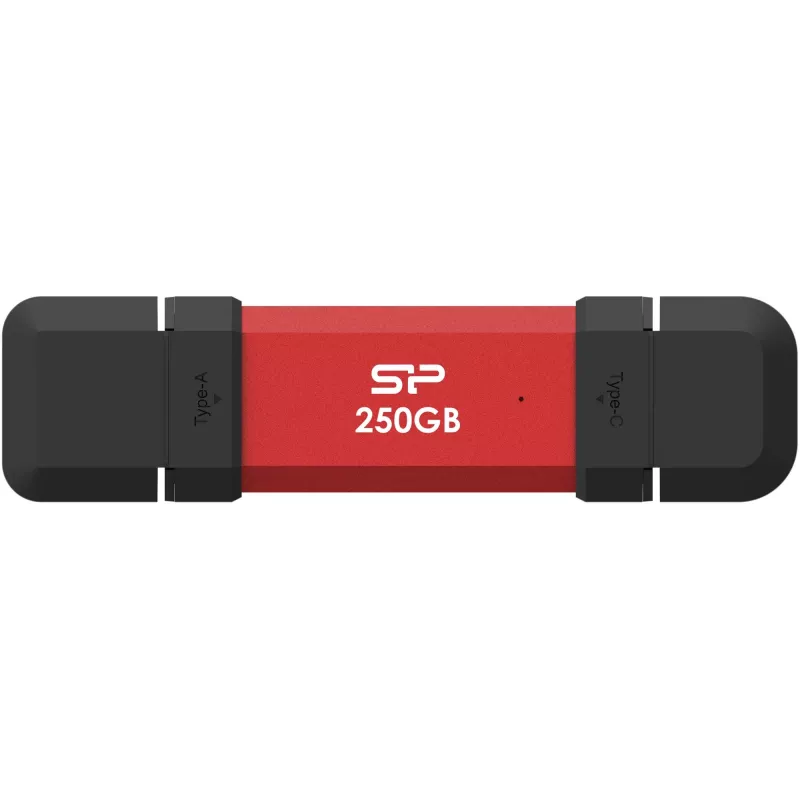 Kannettava SSD Silicon Power DS72 250GB, USB-C/USB-A 3.2 Gen 2