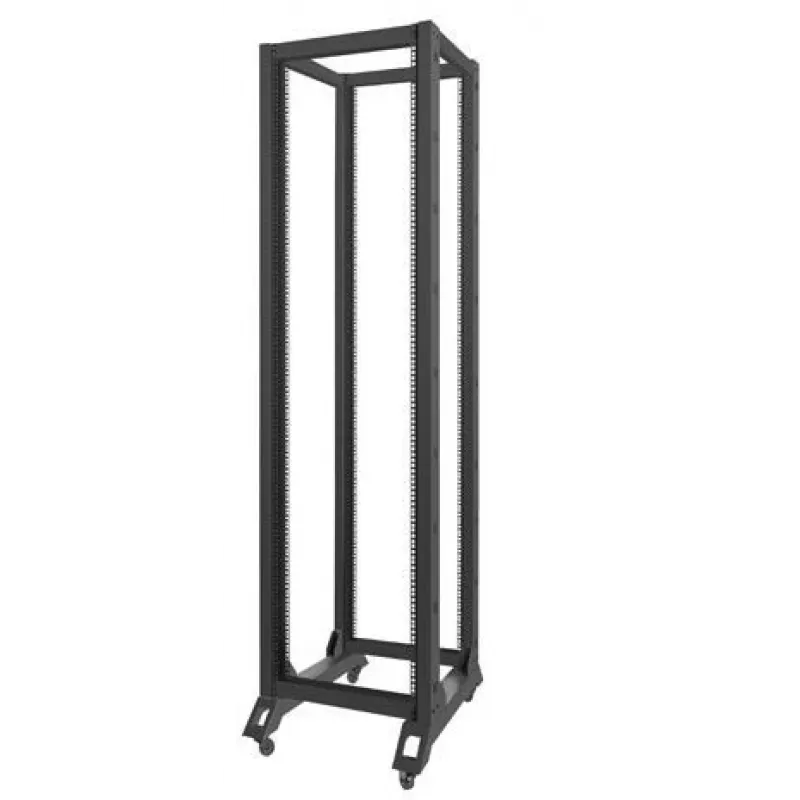 Lanberg OR01-6842-B 19 tuuman avoin räkki, 42U, 600x800 mm, musta