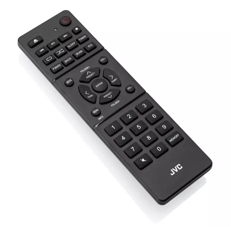 JVC RD-E874B All-in-One-äänijärjestelmä, Internet/DAB+/FM-radio, CD, Bluetooth, 20 W, musta
