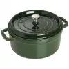Valurautainen uunivuoka Staub 40509-356-0 3,8 l vihreä, pyöreä