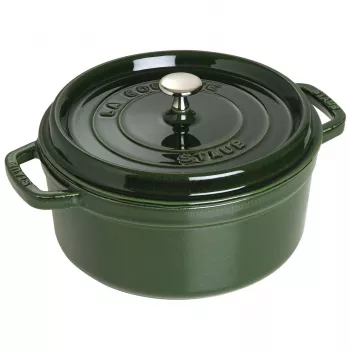 Valurautainen uunivuoka Staub 40509-356-0 3,8 l vihreä, pyöreä