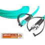 Lightwin kuitukaapeli 10 m OM3 LC ST musta,sininen (LDP-50 LC-ST 10.0 OM3)
