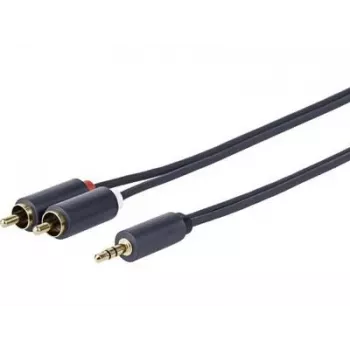 Vivolink PROMJRCA0.5 audiokaapeli 0,5 m 3,5 mm 2 x RCA musta