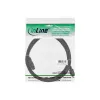 FireWire 400–800-kaapeli InLine 34901 1m uros/uros musta