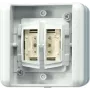 Jung KNX-painike BA 2-kertainen keskiasento 8472.02 LEDW (8472.02LEDW)