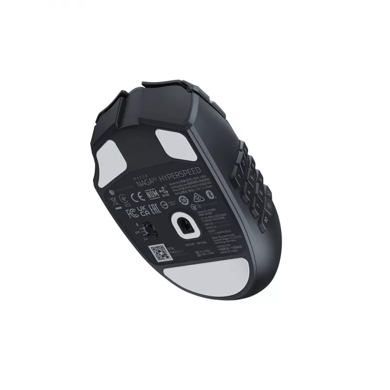 Razer Naga V2 HyperSpeed langaton pelihiiri, musta