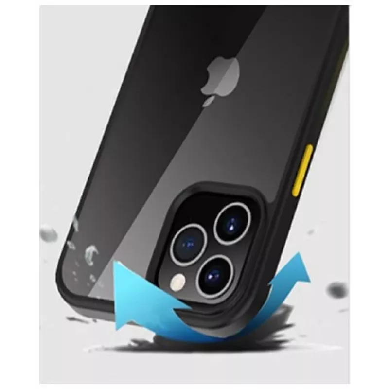 Iskunkestävä suojakotelo Devia Shark-sarja iPhone 12 Pro Max, valkoinen