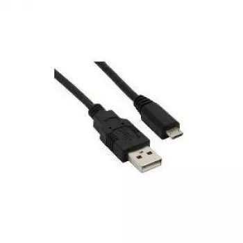 USB-kaapeli S/CONN 3 m USB2.0 A - microUSB2.0 B musta