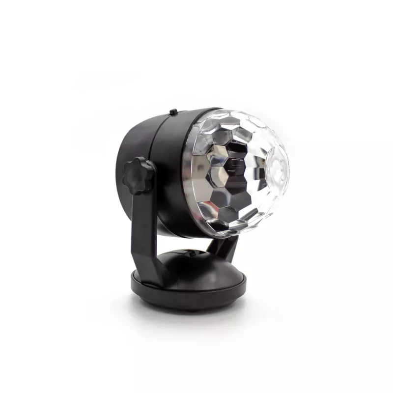 LED-disko-pallo DENVER LDB-319 – kompakti LED-juhlavalo, malli 117220200040