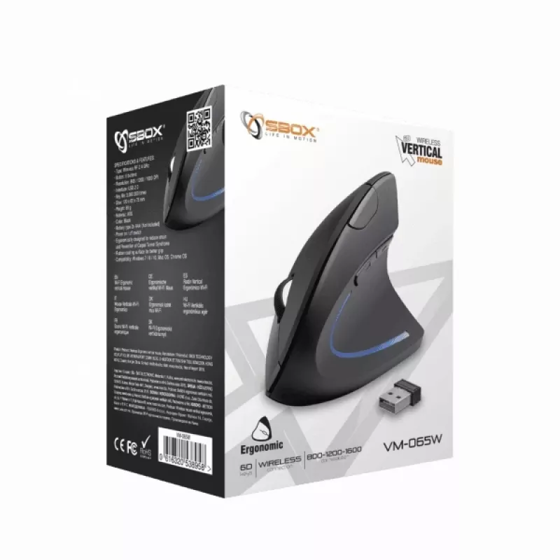 Sbox VM-065W pystyhiiri