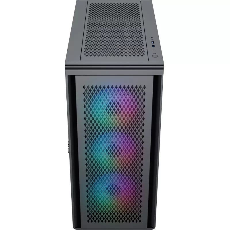 PC-kotelo Silentware Air 100 musta — Mid-Tower ATX-yhteensopiva kotelo, musta