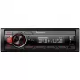 Pioneer MVH-130DAB - musta - punainen - 1 DIN - 200 W - 50 W - Android - kiertonuppi
