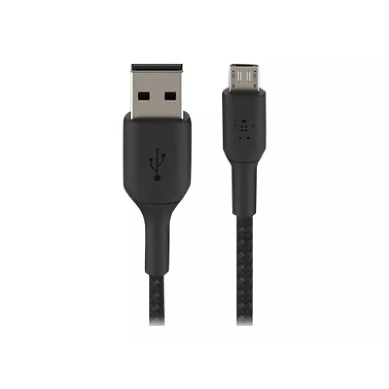 USB-kaapeli Belkin CAB007bt1MBK 1 m USB-A Micro-USB-A musta