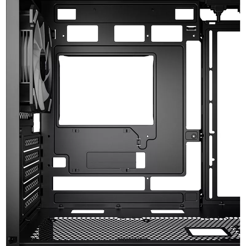Sharkoon MK4W RGB Strip Micro Tower musta