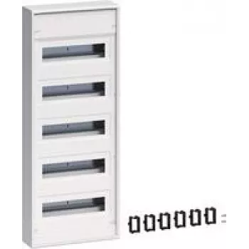 Hager pienjakokeskus VA60CN 5x12PLE, IP30 ilman ovea 1 (VA60CN)
