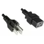 Microconnect PE110518 virtakaapeli musta 1,8 m C19-liitin