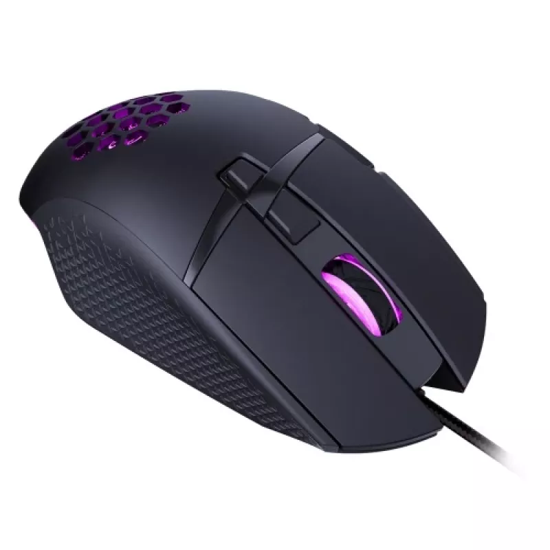Lumi Legend WM03G-16 johdollinen hiiri, USB Type-A, optinen, 7200 DPI, Juoda