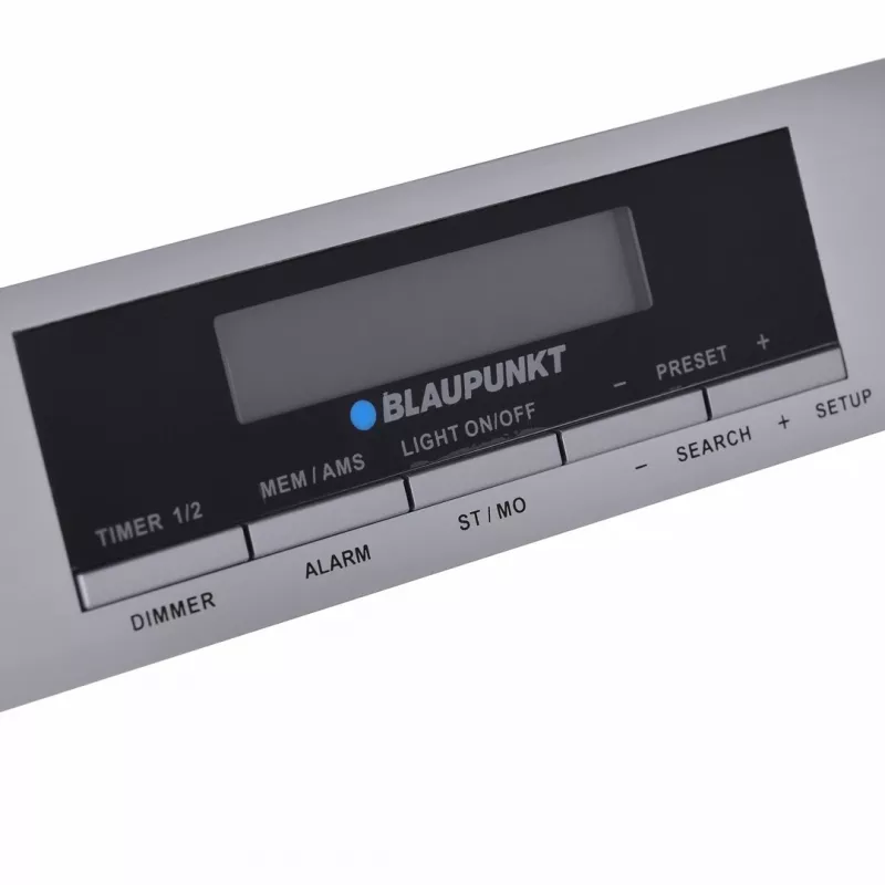 Keittiöradio BLAUPUNKT KR14BT Bluetooth, UKW, LED-näyttö, 2x0.8W, verkko/paristo, harmaa