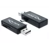 Kortinlukija DeLOCK 91731 USB 2.0 musta